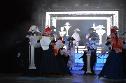 Всероссийский фестиваль-конкурс "Возьмемся за руки, друзья...", посвященный творчеству Булата Окуджавы. 2016 год. Музыкальный спектакль "Батальное полотно", режиссер Андрей Кирдаков.