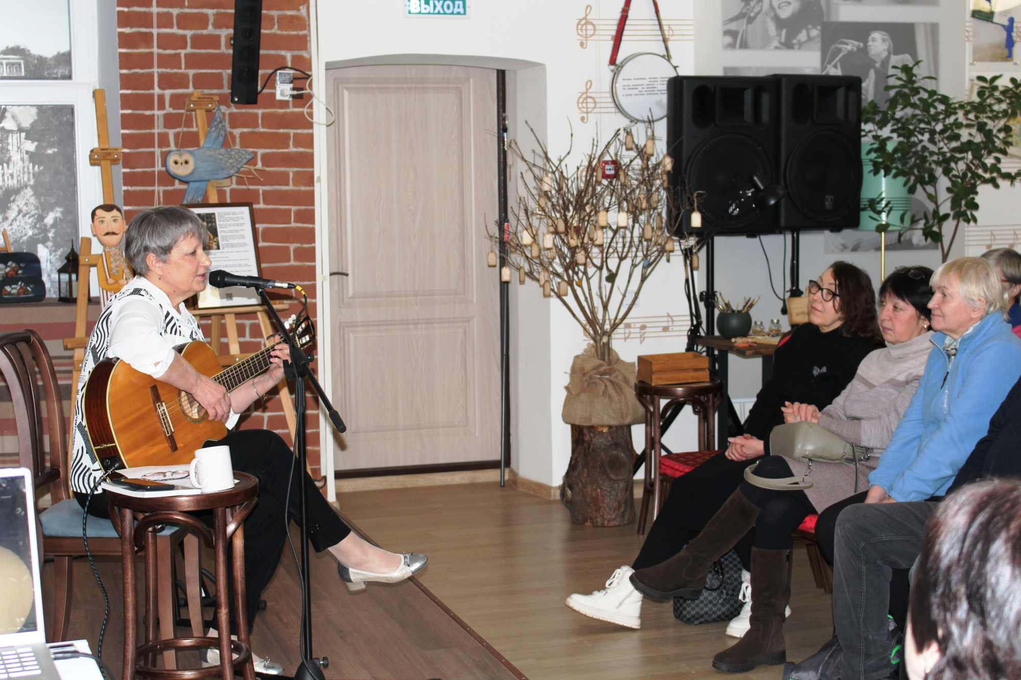 Фото. Ольга щедро делилась воспоминаниями