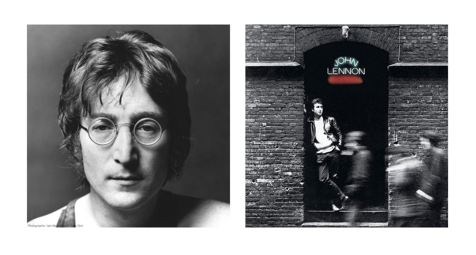 Фото. Джон Леннон "Rock ’n’ Roll"